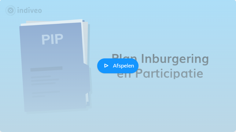 Een dossiermap met op de voorkant het woord PIP