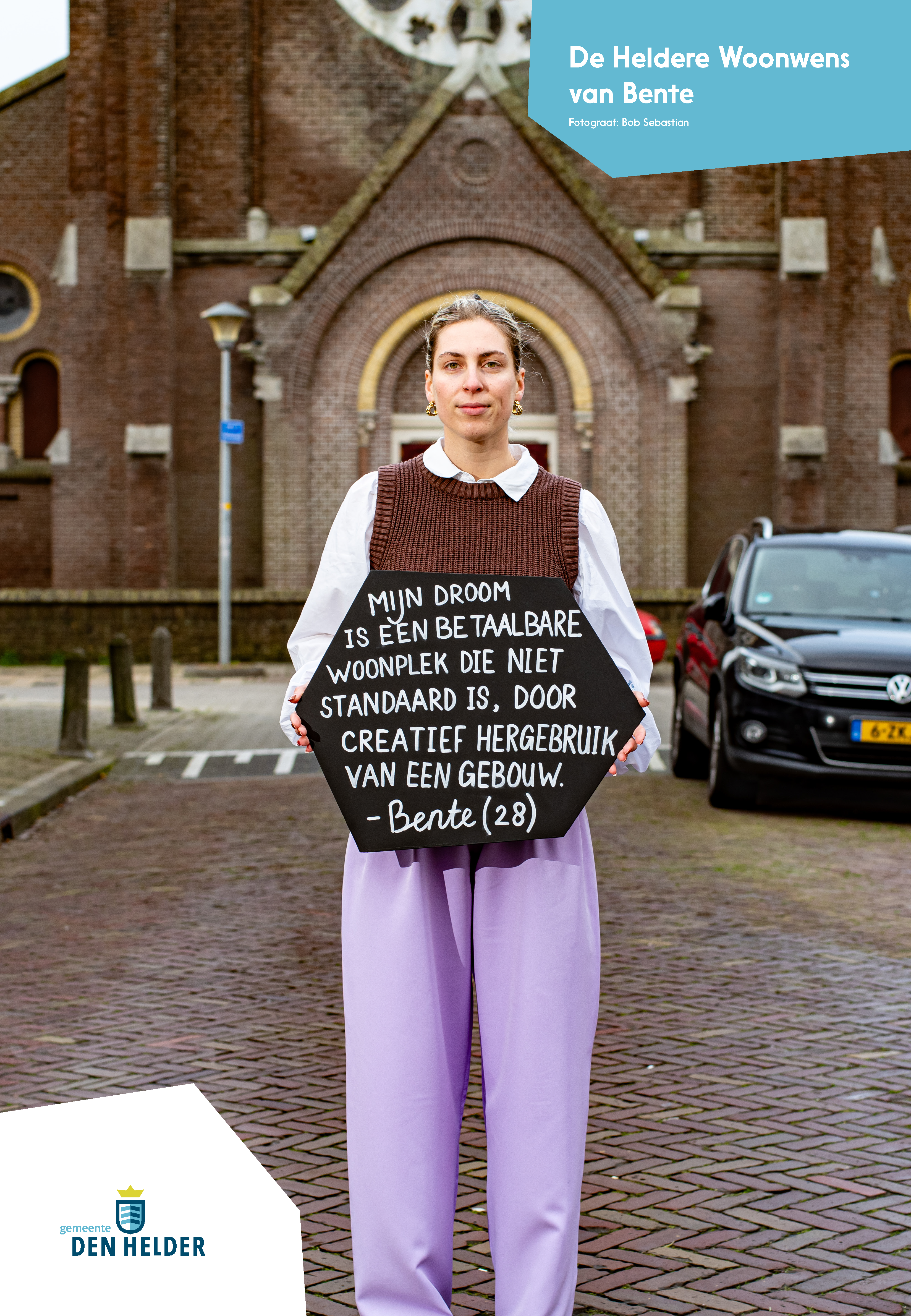 Heldere woonwens Bente