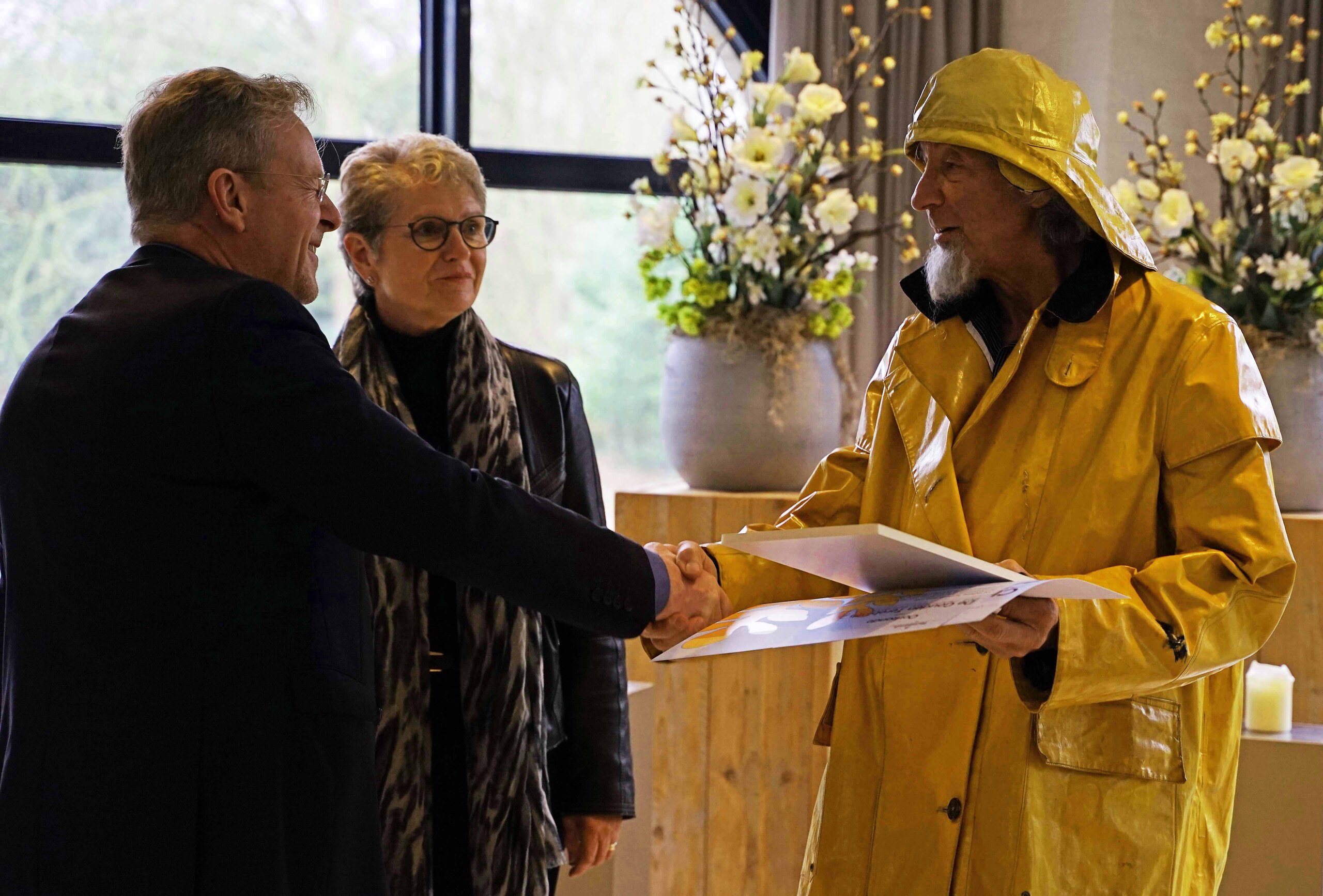 Hans de Kluijver, Monique Markus en Dorus