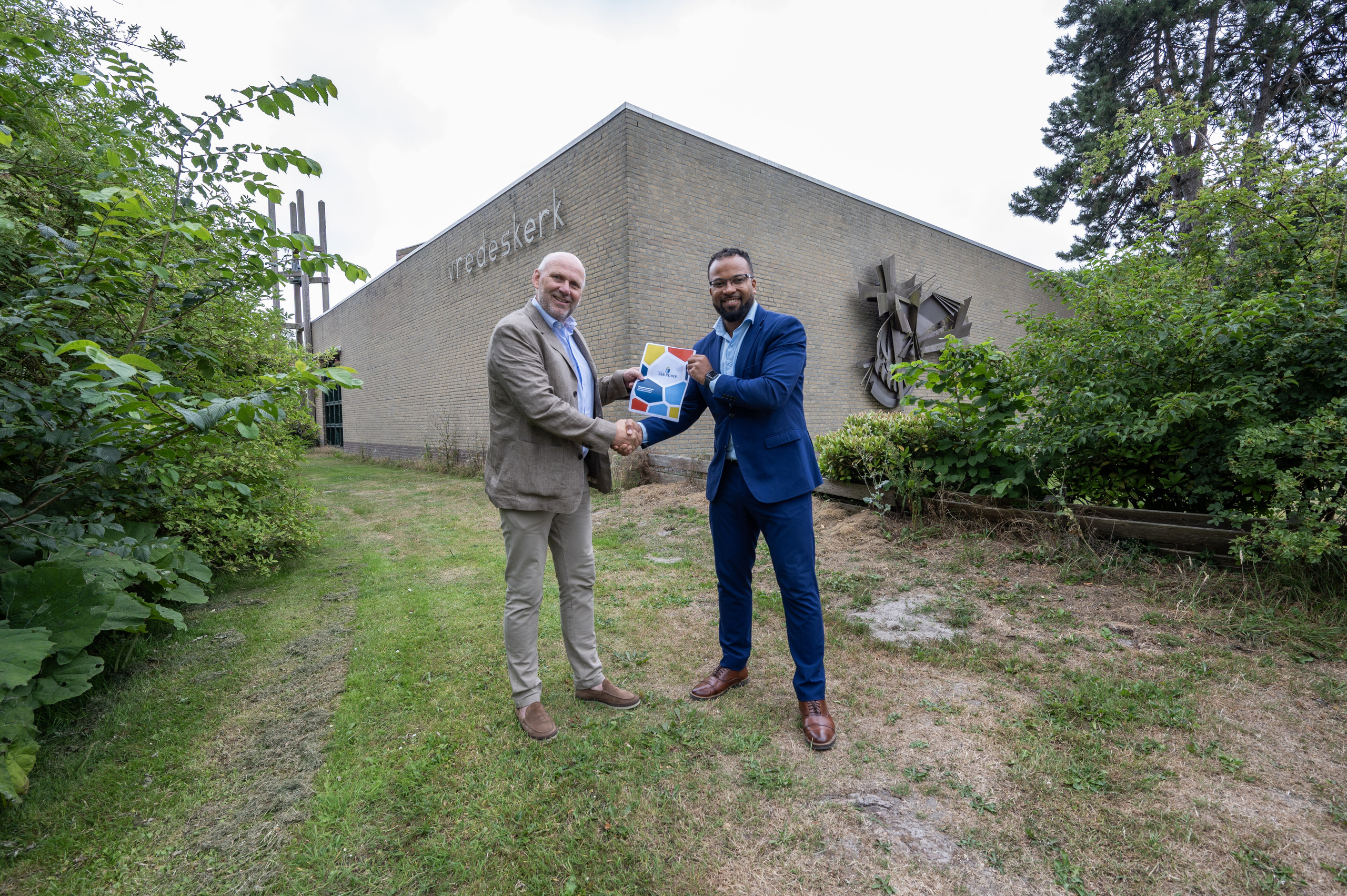 wethouder Fotigui Camara en Ult van der Wal